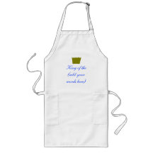 KING of the ... - apron - a royalt... - Customised