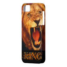 king of the jungle iPhone 5 cases