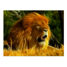 King of the Jungle Postcards