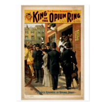 King of the Opium Ring Post Card
