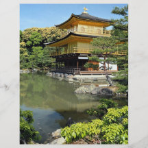 Kinkakuji, the Golden Pavilion, Kyoto, Japan Custom Flyer