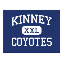 Kinney - Coyotes - High - Rancho Cordova Postcard