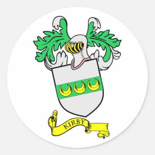 KIRBY Coat of Arms Sticker