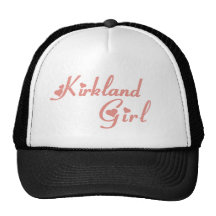 Kirkland Girl tee shirts Mesh Hats
