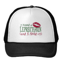 Kiss A Leprechaun Mesh Hat