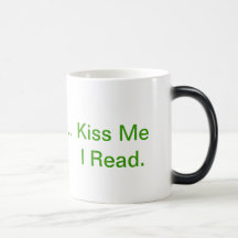 Kiss Me, I Read Mug