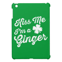 Kiss Me I'm A Ginger! iPad Mini Cover