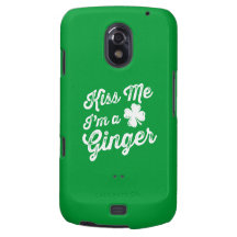 Kiss Me I'm A Ginger! Samsung Galaxy Nexus Covers