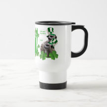 Kiss me I'm a Irish meerkat design Coffee Mug