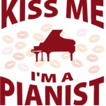 Kiss Me I'm A Pianist Photo Sculptures
