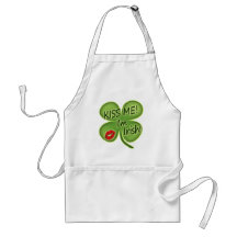Kiss Me I'm Irish Apron