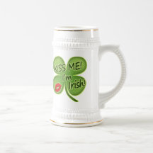 Kiss Me I'm Irish Coffee Mug
