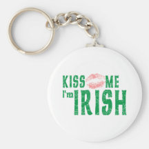 Kiss Me I'm Irish Keychain