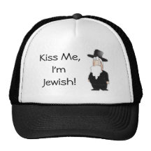 Kiss Me,I'm Jewish! funny hat