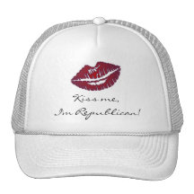 Kiss Me I'm Republican Hats
