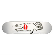 Kiss My Butt Skateboard Decks
