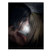 Kiss Postcard