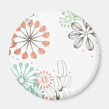 Kitchen Garden Fridge Magnet