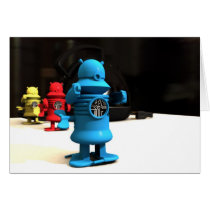 Kitchen Toy Robot Helpers Card cards