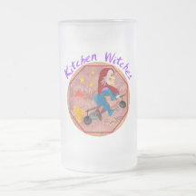 Kitchen Witch Frosted Mug