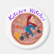Kitchen Witch Magnets