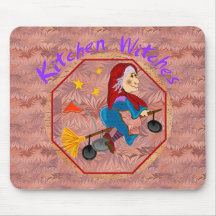 Kitchen Witch Mousepad