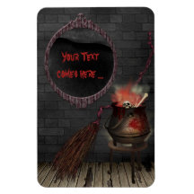 Kitchen Witch Premium Flexi Magnet
