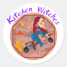 Kitchen Witch Stickers