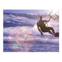 Kitesurfer Postcard