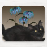 Kitten Flowers Mousepad