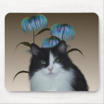 Kitten Flowers Mousepad
