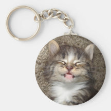 Kitten Smile Keychain