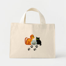 Kitties At Play Canvas Bags