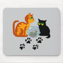 Kitties At Play Mouse Pads