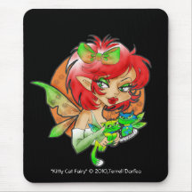 Kitty Cat Fairy Mousepads