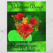 Kitty Cat Valentine Flyers