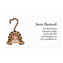 Kitty Cats · Tabby Cat Business Card Templates
