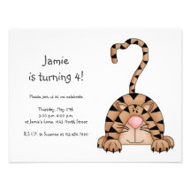 Kitty Cats · Tabby Cat Personalized Announcement