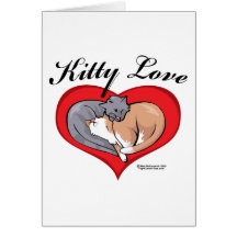 Kitty Love Card