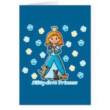 Kitty-Love Princess Card