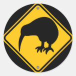 Kiwi Crossing Sticker