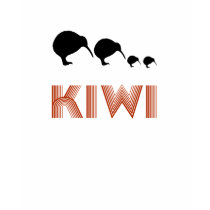 Kiwi Family Retro Shirt Graphic T-Shirt