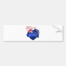 Kiwi Princess Bumper Stickers