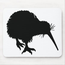 Kiwi Silhouette Mouse Pad