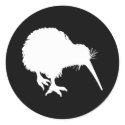 Kiwi Silhouette stickers