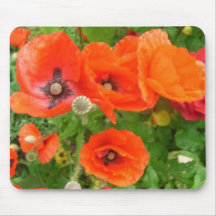 Klatschmohnblüten Mousepad