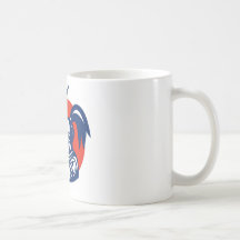 knight brandishing sword coffee mugs