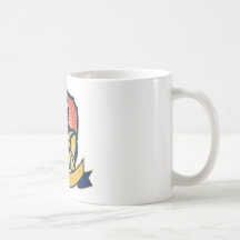 knight crossed arms front retro coffee mugs