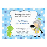 Knight Dragon Invitation