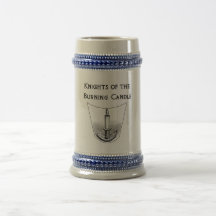 "Knights of the Burning Candle" Stein Mug